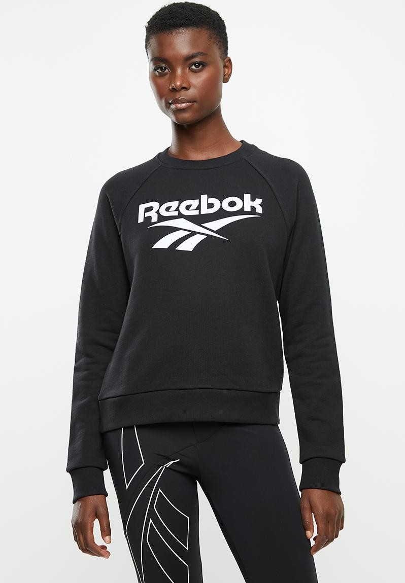 Classics crew sweatshirt - black Reebok Hoodies, Sweats & Jackets ...