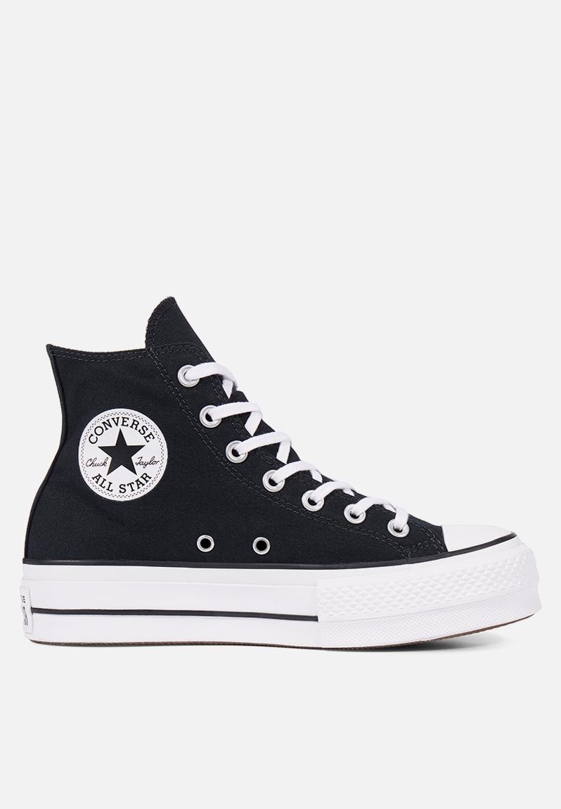 Chuck Taylor All Star Lift Hi - black Converse Sneakers | Superbalist.com