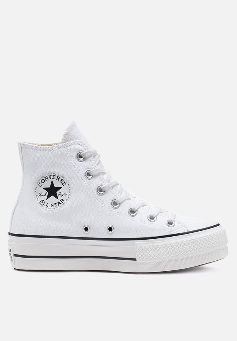 Chuck Taylor All Star Lift Hi White Converse Sneakers