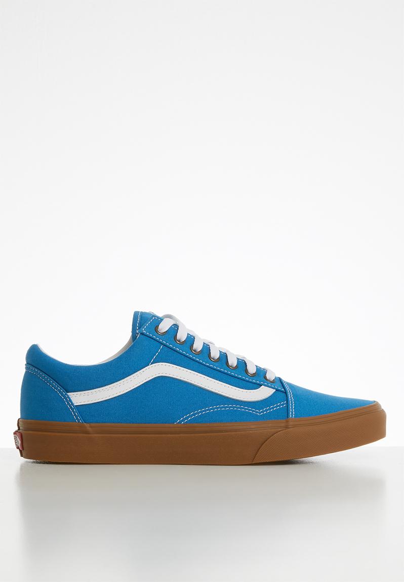 vans gum old skool blue