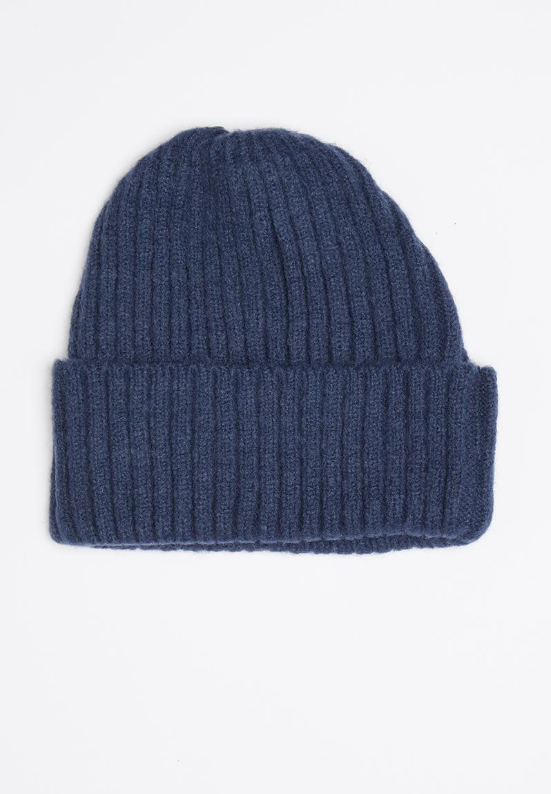 Ribbed beanie-navy Superbalist Headwear | Superbalist.com