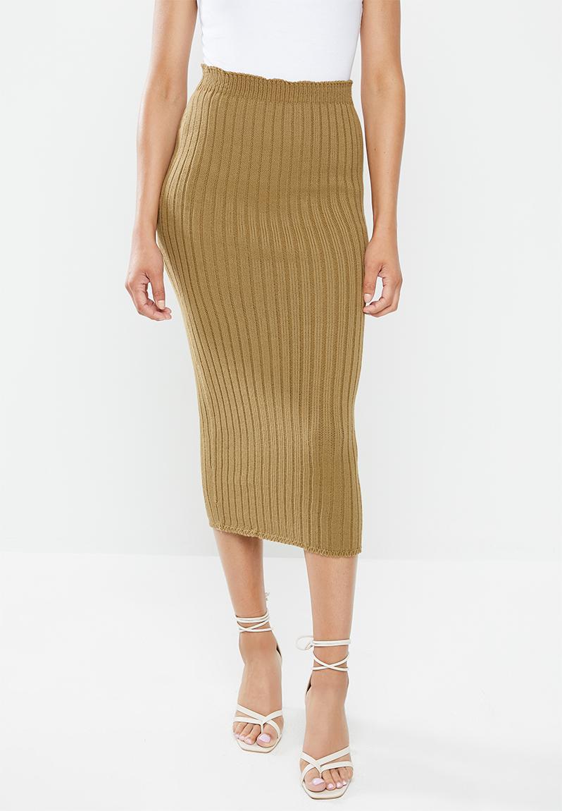 Midi skirt - brown Glamorous Skirts | Superbalist.com