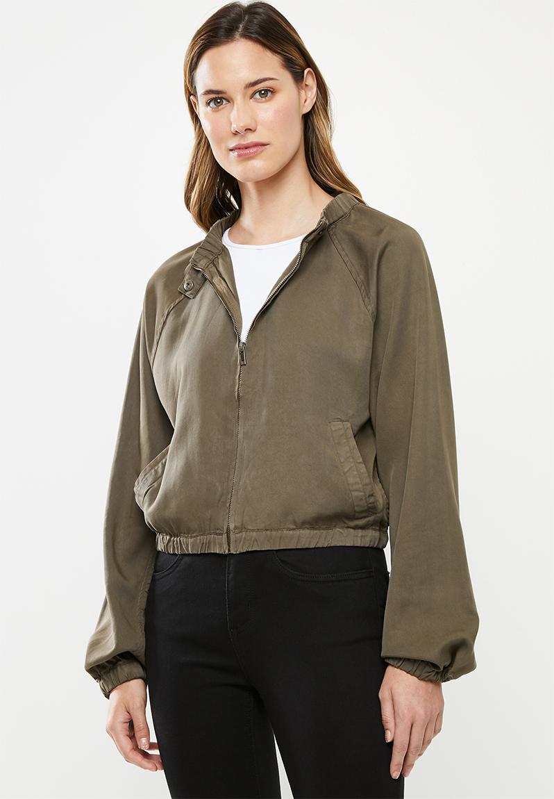 Femme utility bomber - khaki Cotton On Jackets | Superbalist.com
