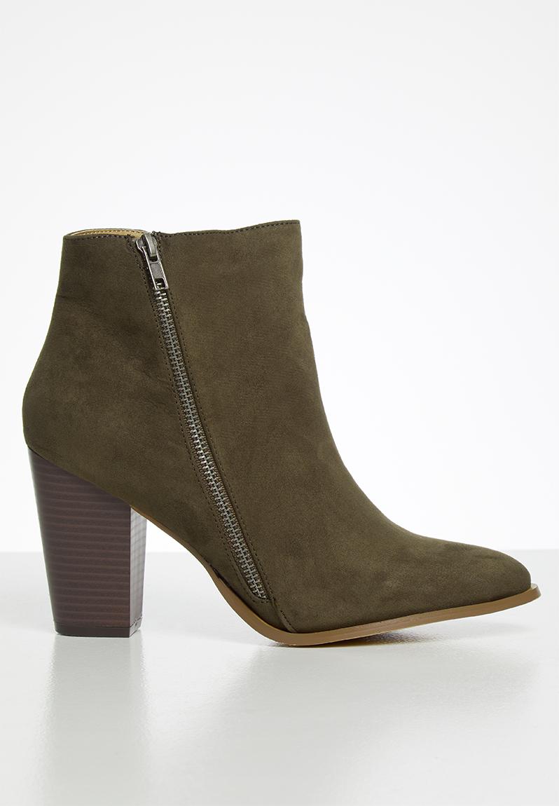 Sheree ankle boot - olive Madison® Boots | Superbalist.com