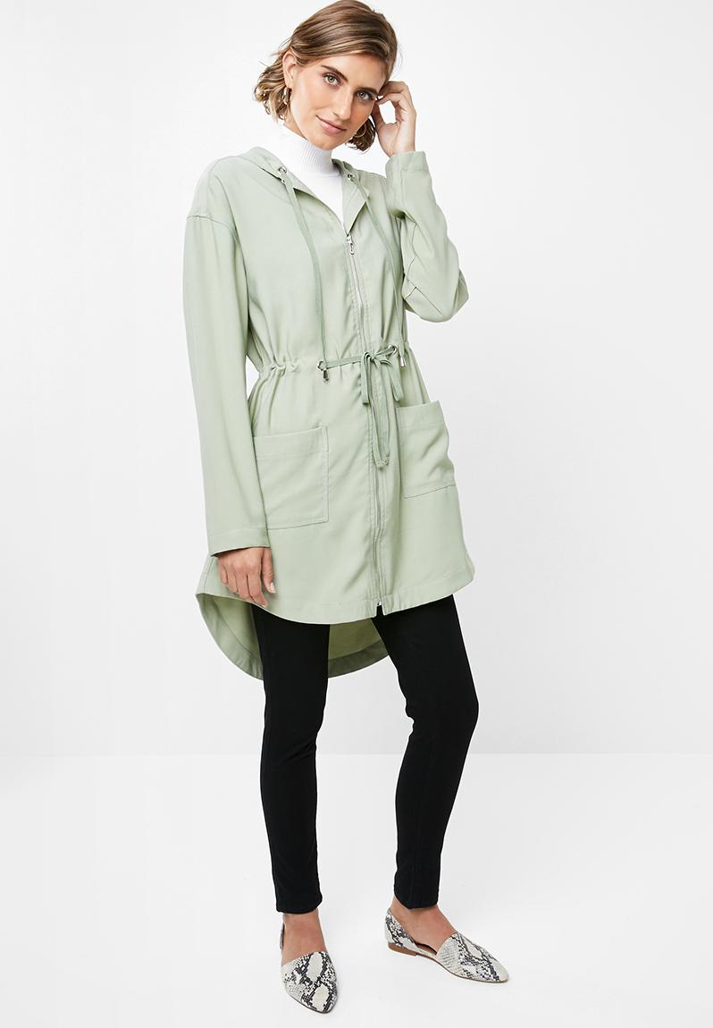 Hooded Lightweight Parka - Green Edit Jackets | Superbalist.com