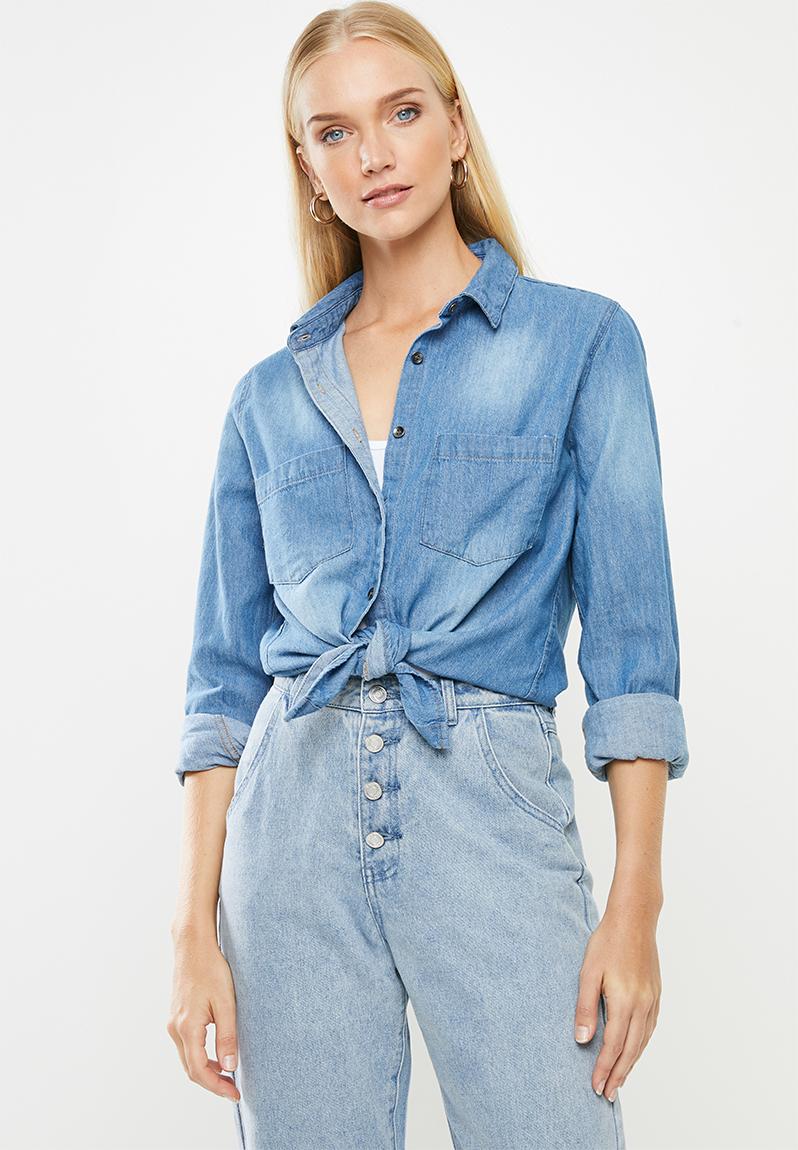 denim cotton shirts