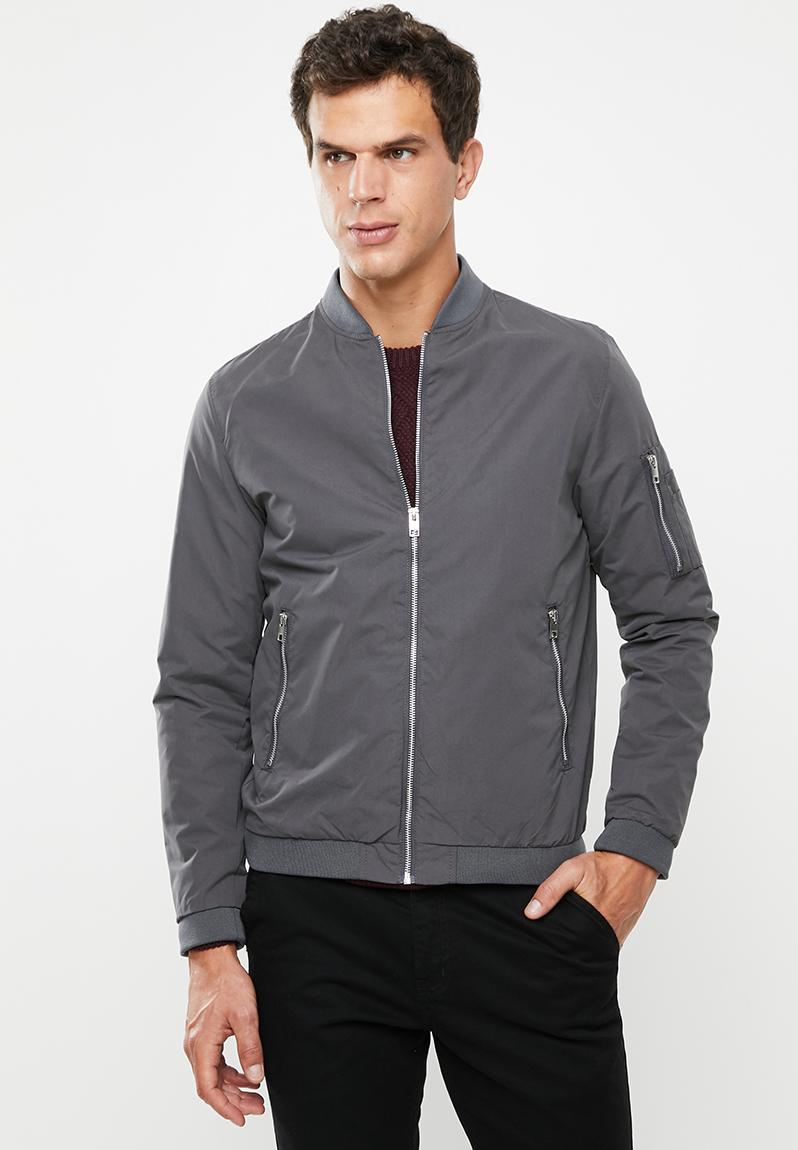 Rush bomber - asphalt Jack & Jones Jackets | Superbalist.com