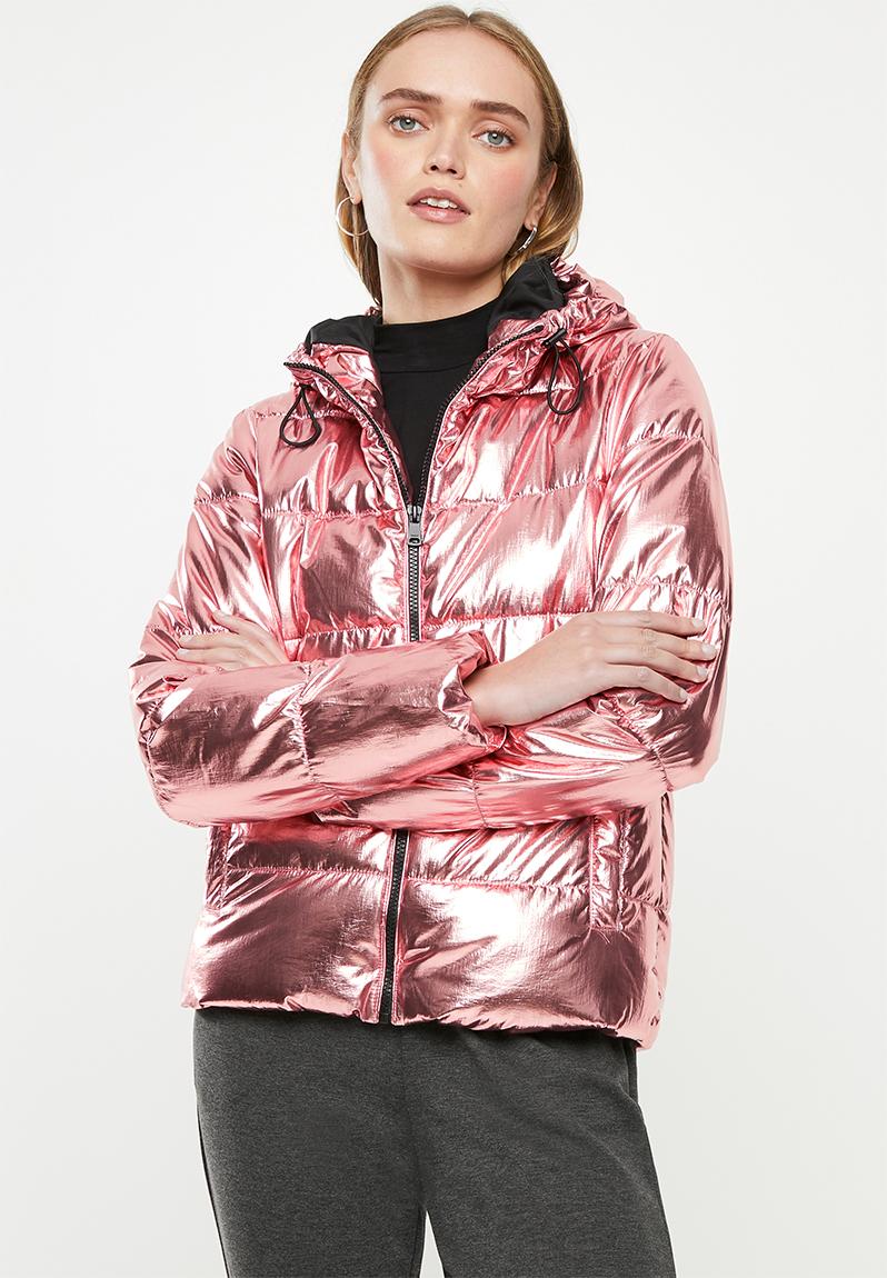 Ella metallic jacket - pale mauve ONLY Jackets | Superbalist.com