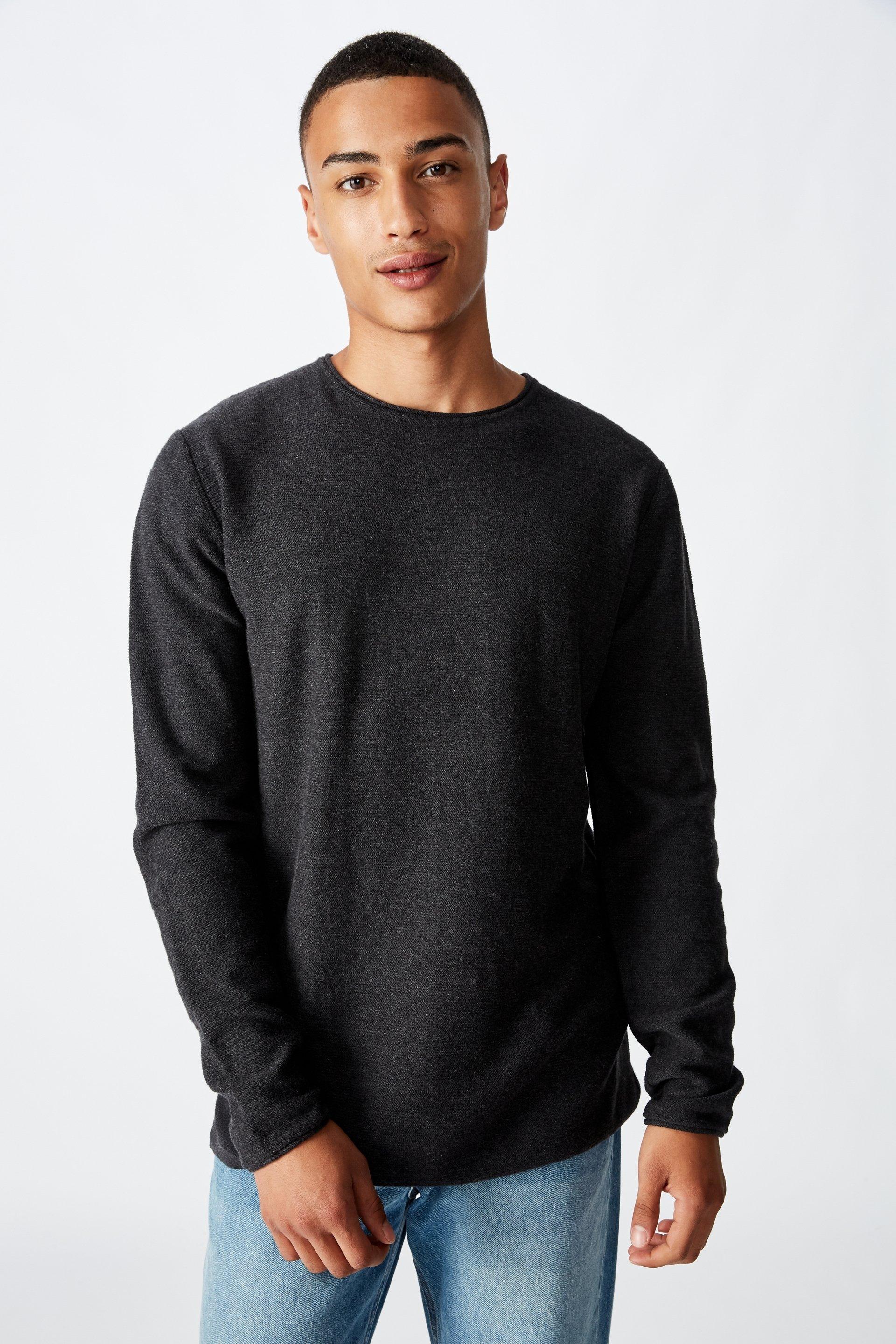 Fine gauge knit - charcoal marle Cotton On Knitwear | Superbalist.com