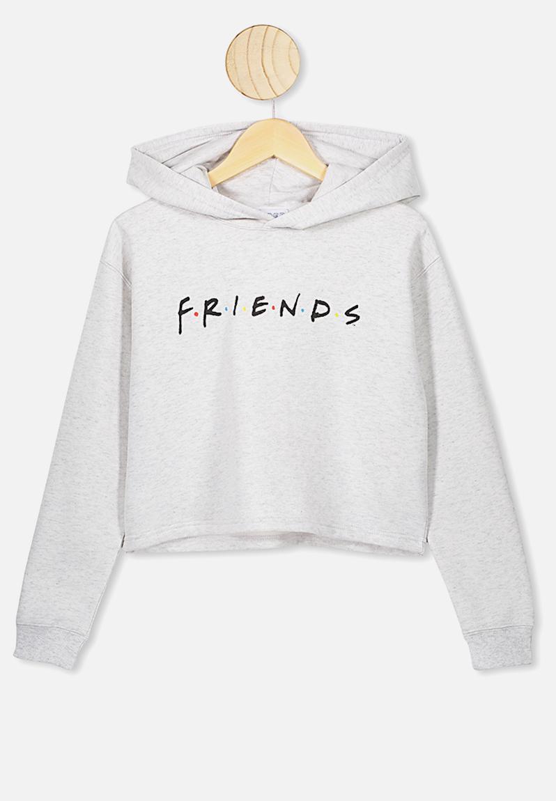 friends hoodie crop top