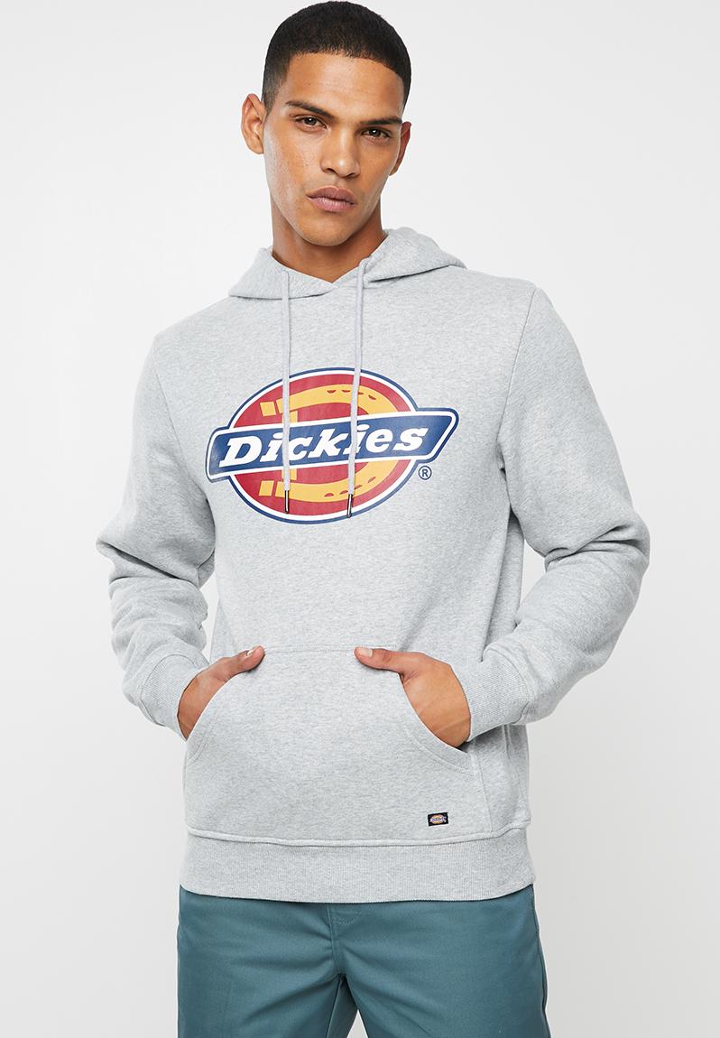 Dickies 4 colour logo hoodie - grey Dickies Hoodies & Sweats ...