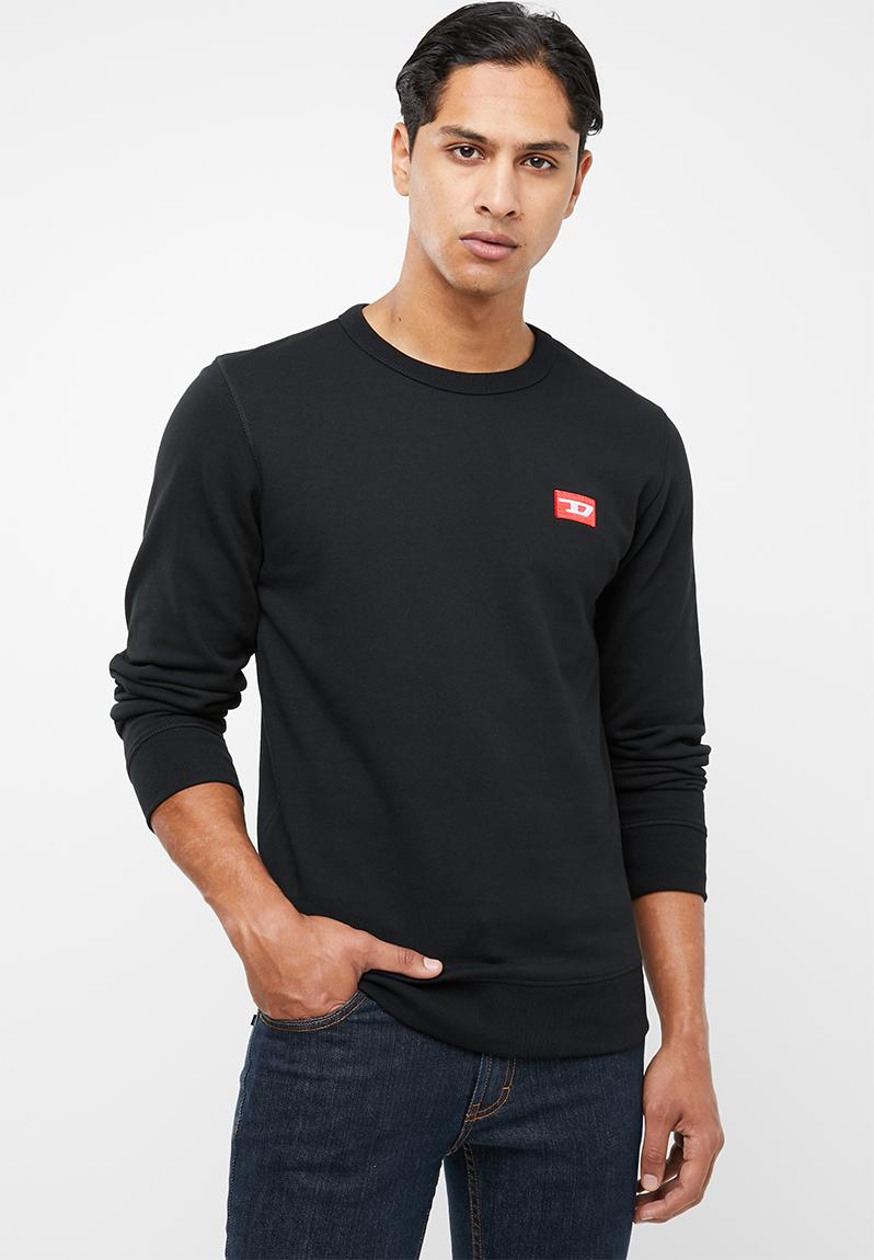 Willy sweater - black Diesel Hoodies & Sweats | Superbalist.com