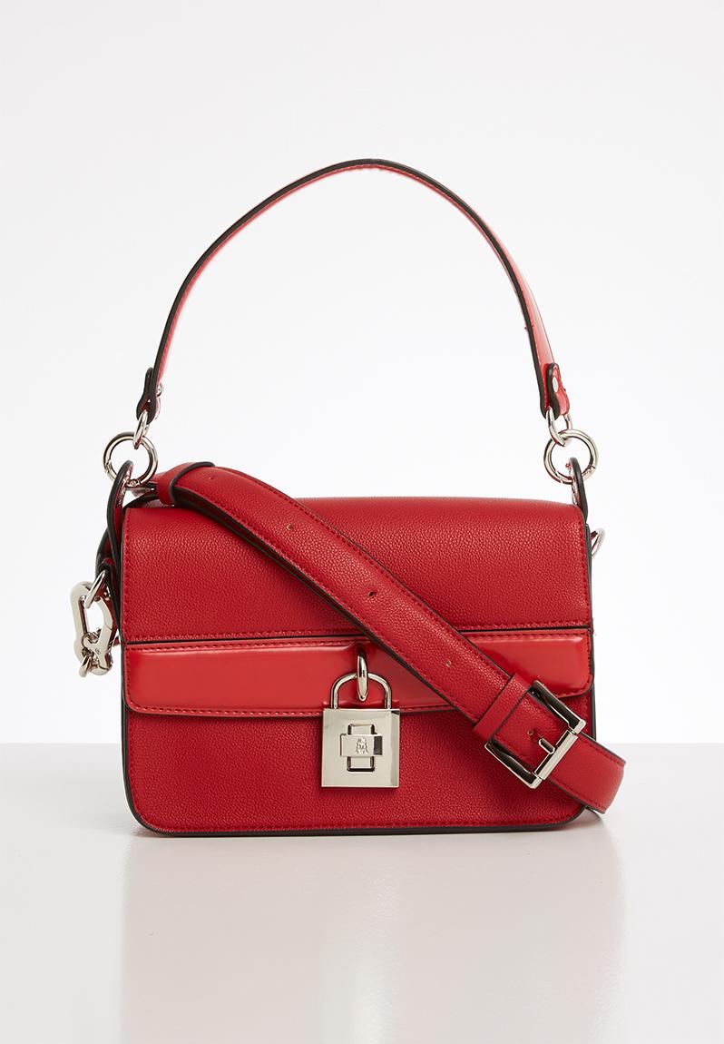 steve madden belt bag red