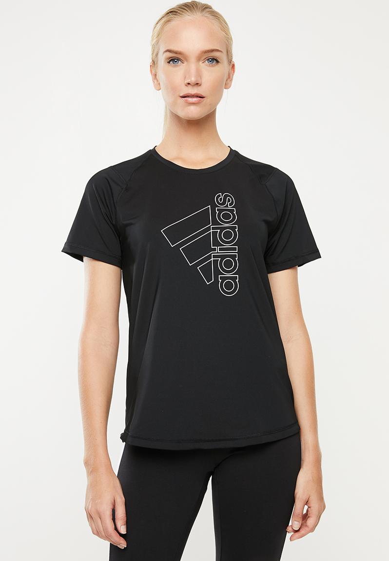 Tech bos tee - black adidas Performance T-Shirts | Superbalist.com