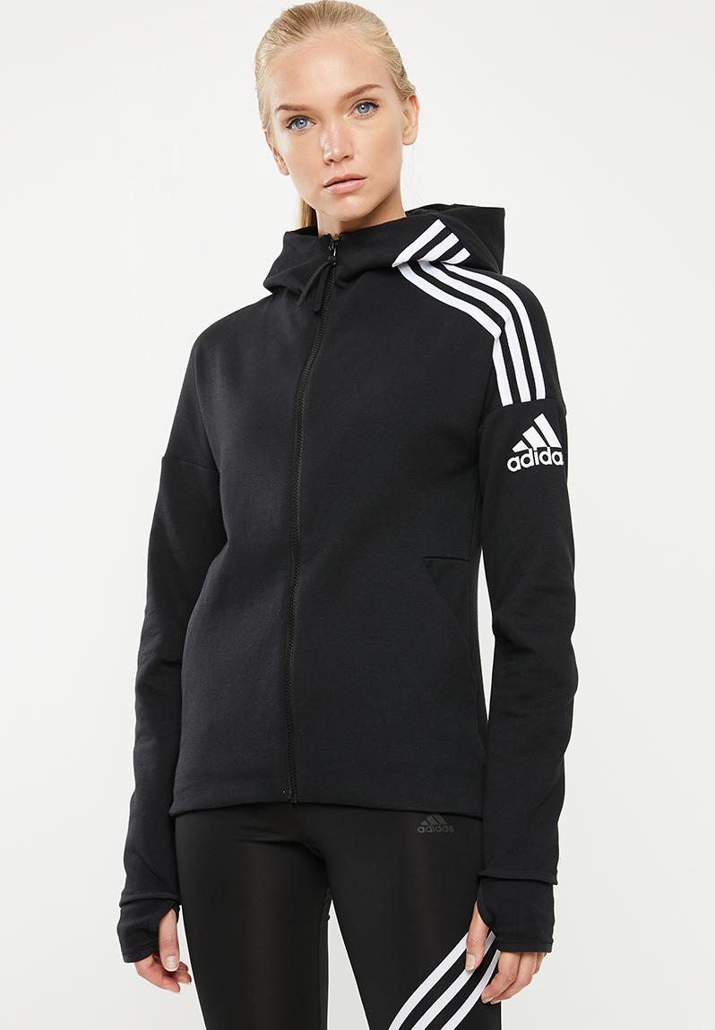 Zne hoodie - black adidas Performance Hoodies, Sweats & Jackets ...