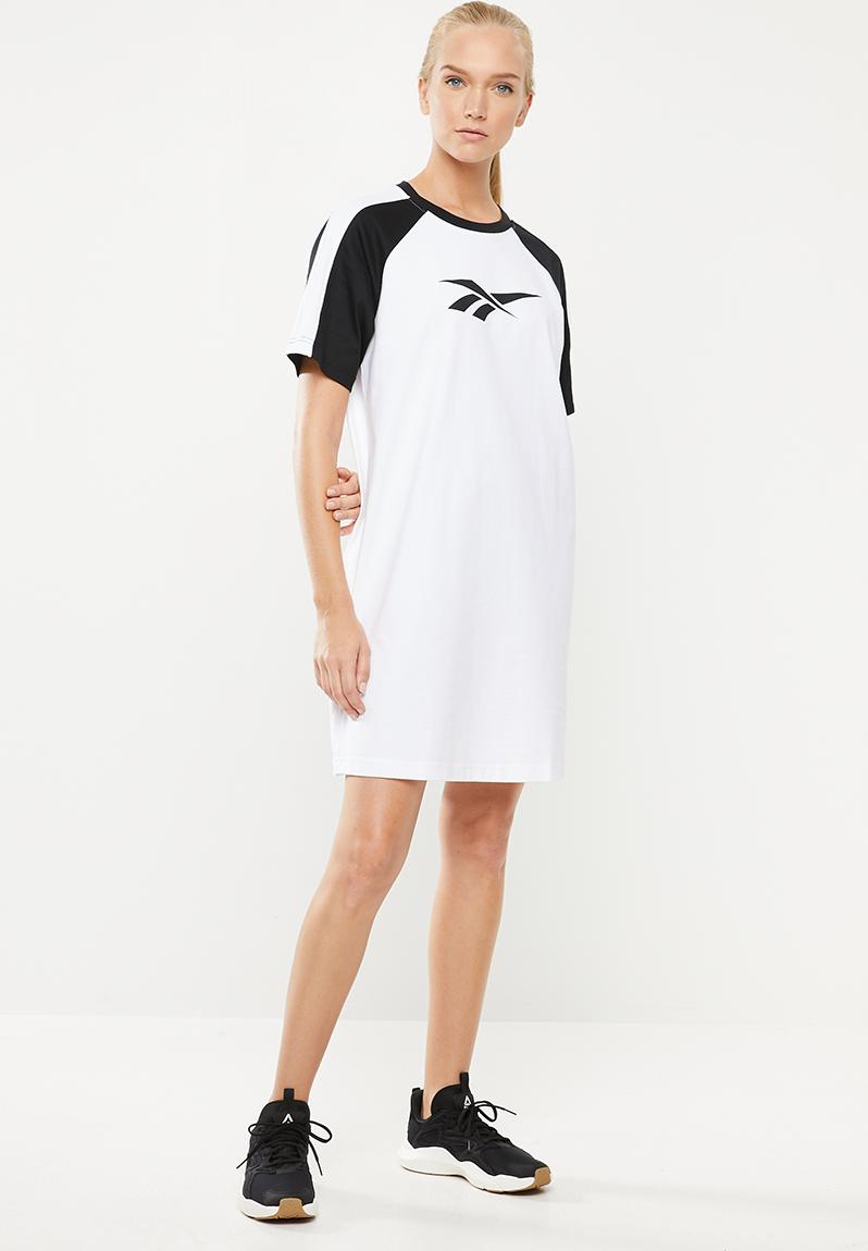 Classics tee dress - black & white Reebok T-Shirts | Superbalist.com
