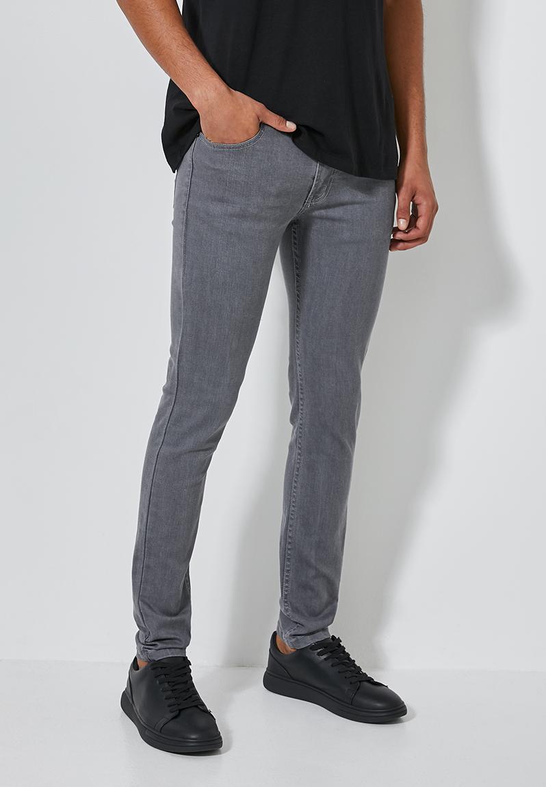 Core super skinny jeans - grey Superbalist Jeans | Superbalist.com