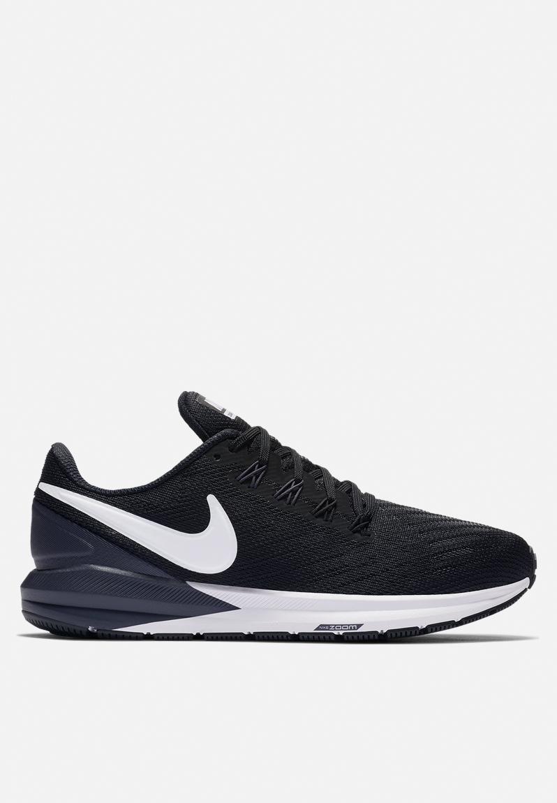 nike air zoom structure 22 black