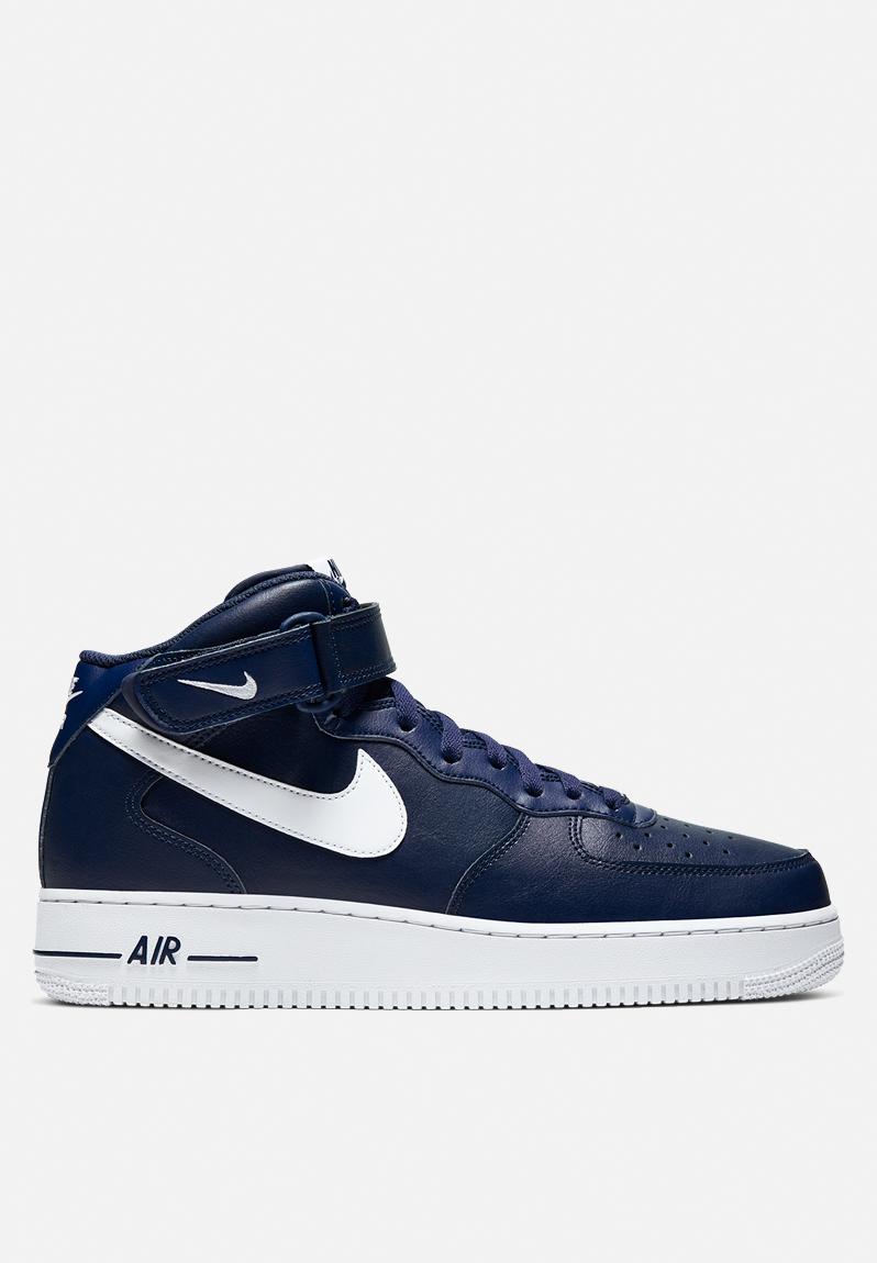 Air Force 1 mid '07 AN20 - 437CK0-400 - midnight navy/white Nike ...