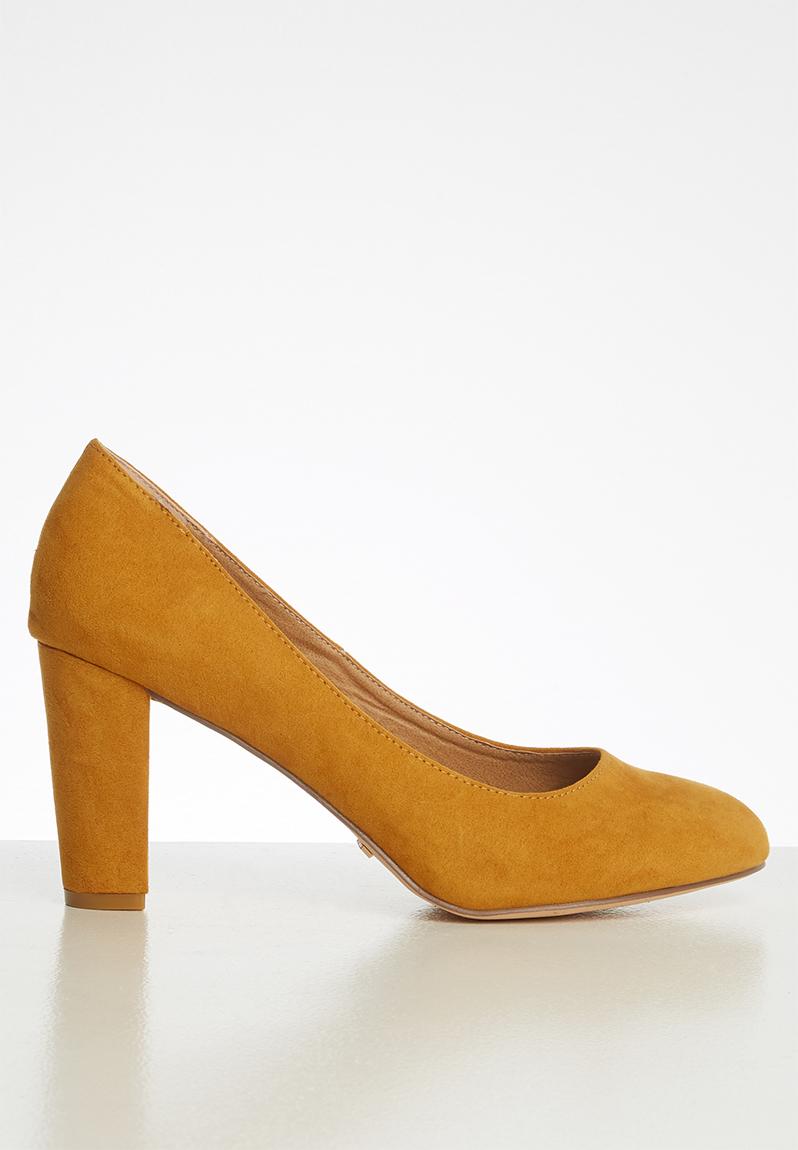 Paige block heel - yellow Madison® Heels | Superbalist.com