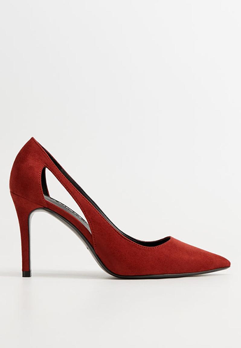Every heel - dark red MANGO Heels | Superbalist.com
