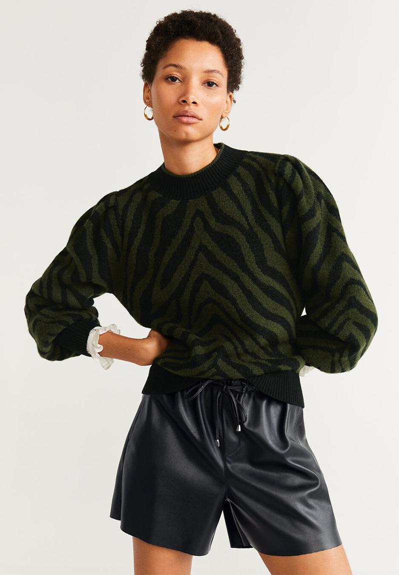 mango zebra shirt