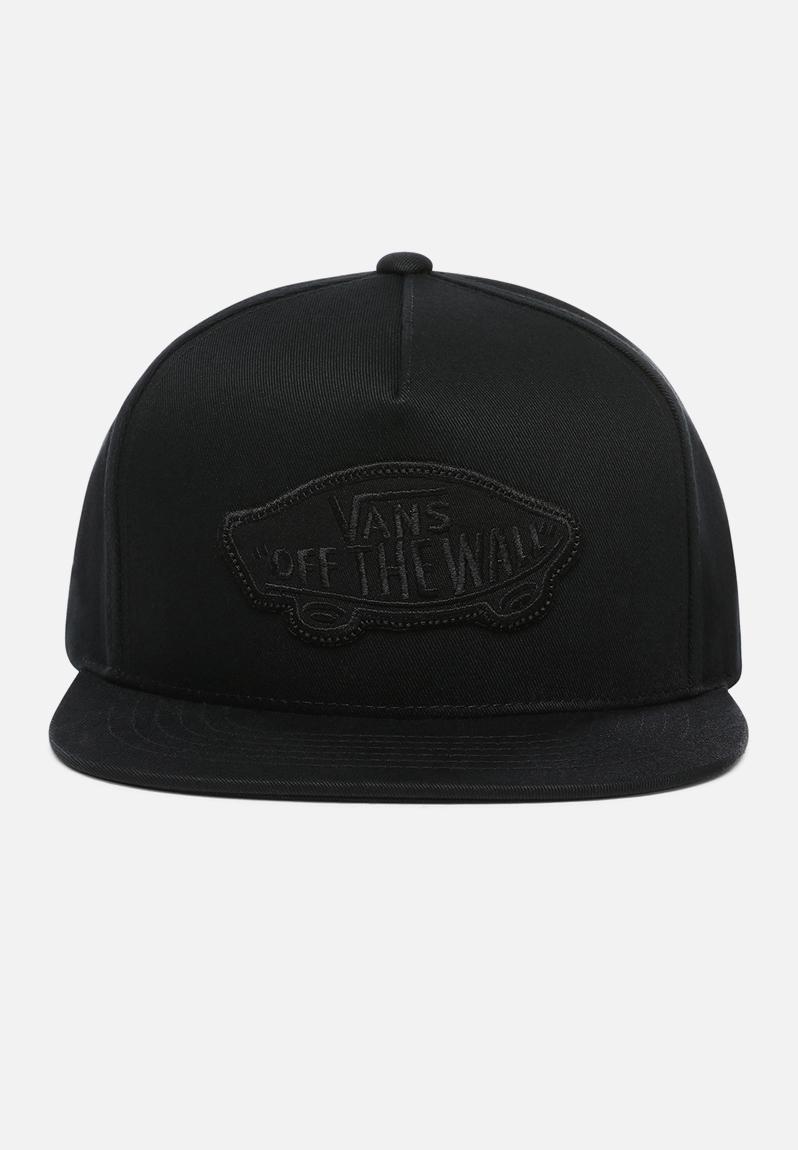 Classic patch snapback - black/black Vans Headwear | Superbalist.com