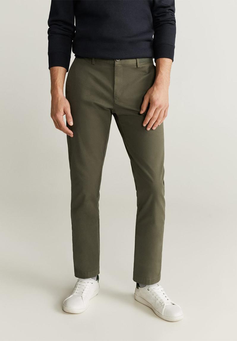 Prato6 trousers - khaki MANGO Formal Pants | Superbalist.com