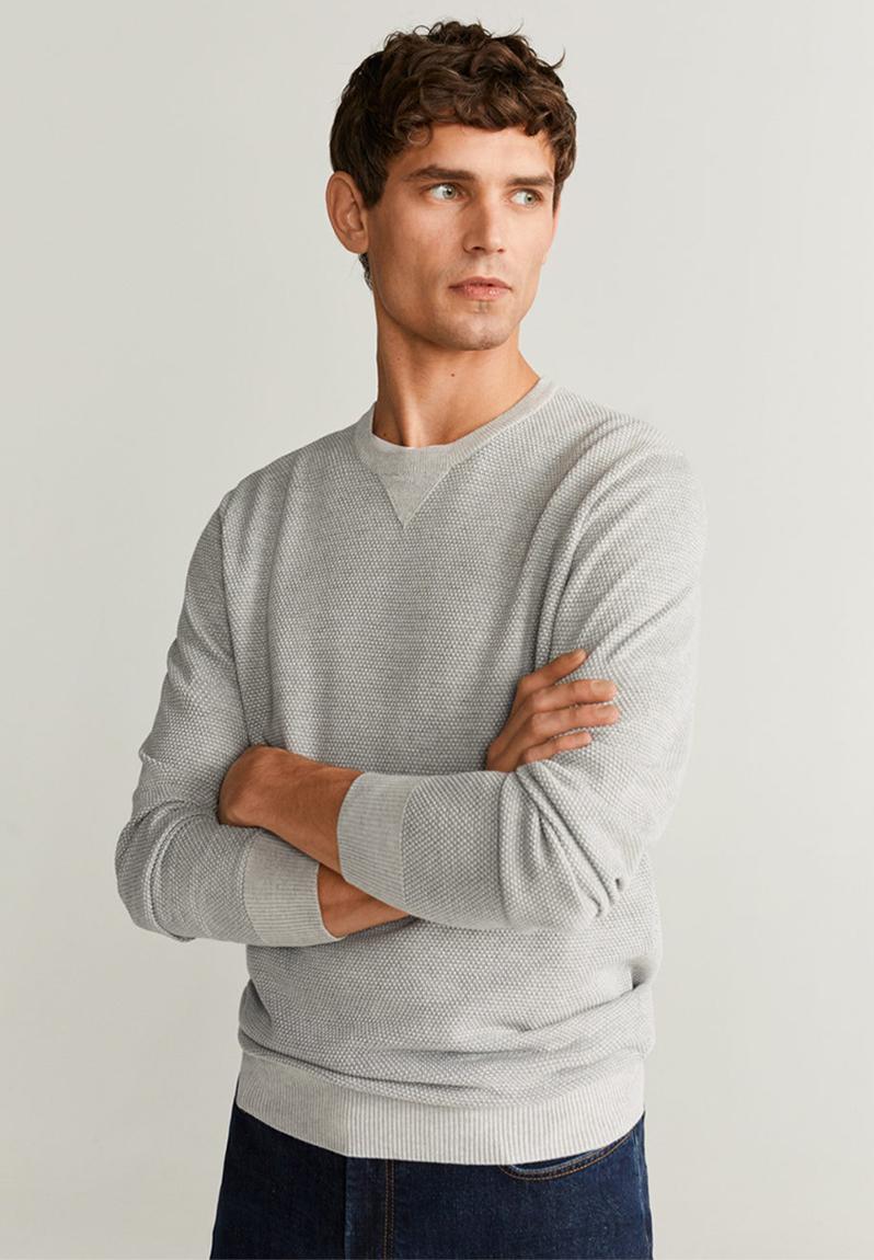 Antigua sweater - medium grey MANGO Knitwear | Superbalist.com