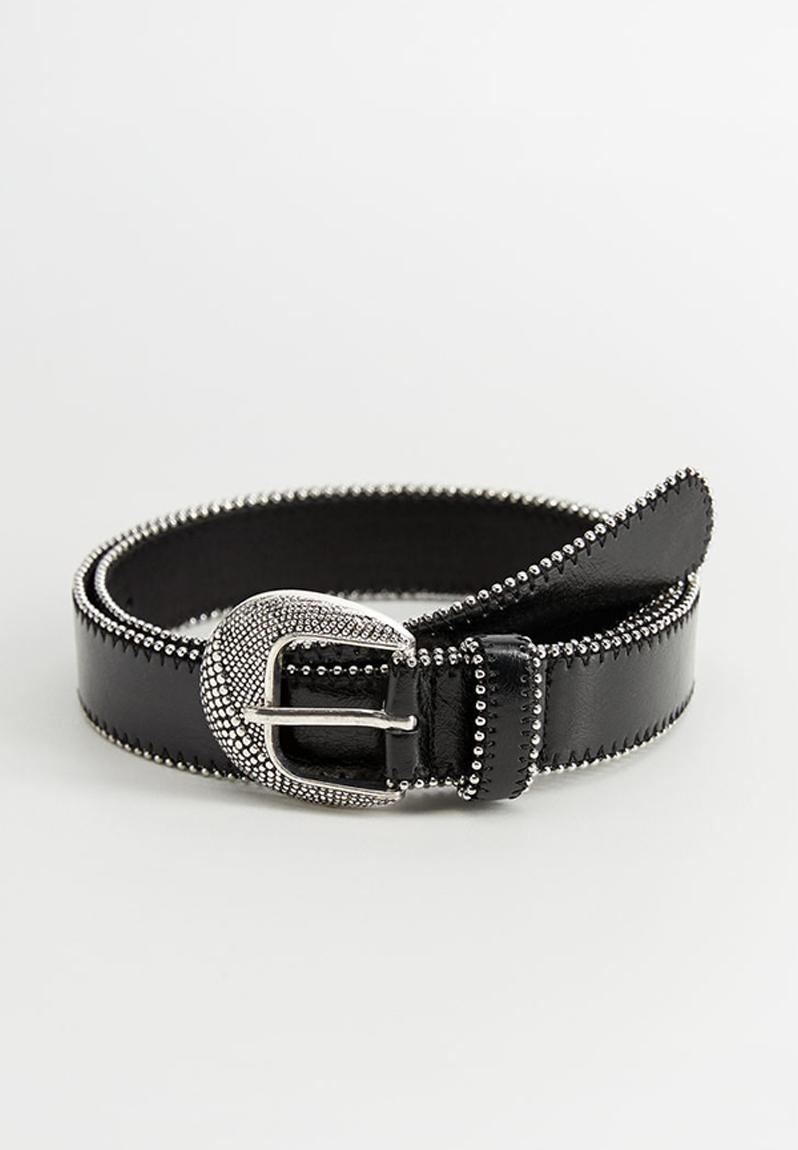 Belt cowy - black MANGO Belts | Superbalist.com