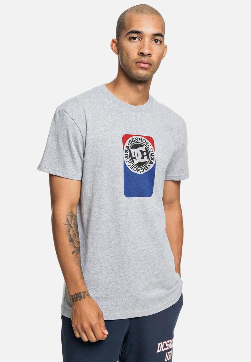 Chest logo tee - grey DC T-Shirts & Vests | Superbalist.com