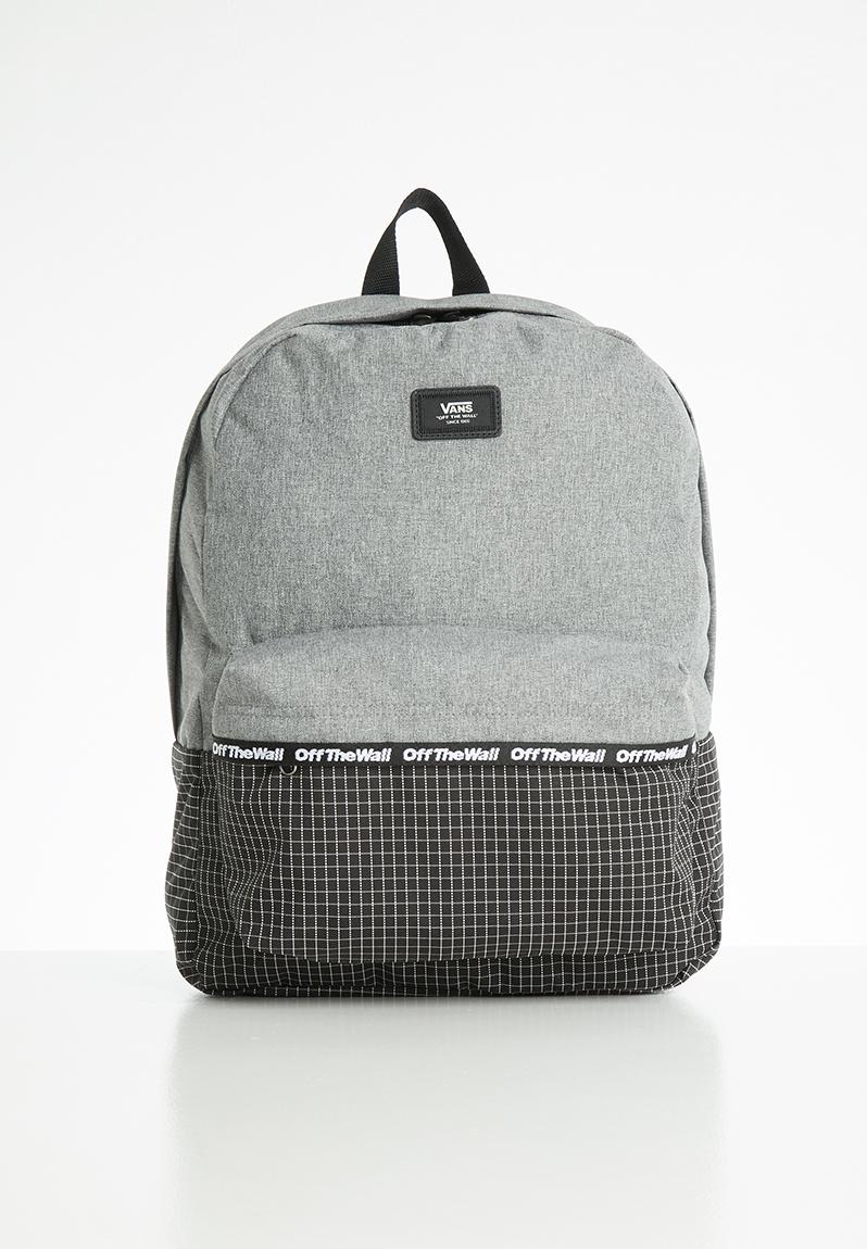 Old skool iii backpack - grey & black Vans Bags & Wallets | Superbalist.com