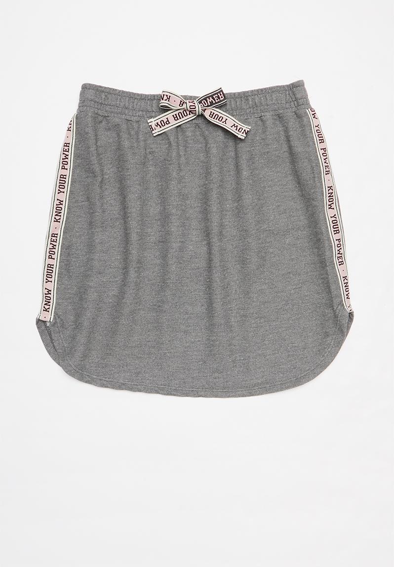 Girls sweat skirt - light grey Gloss Dresses & Skirts | Superbalist.com