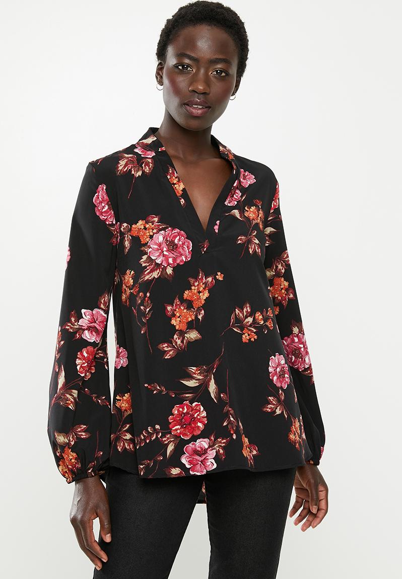 Piecrust balloon slv blouse - black edit Blouses | Superbalist.com