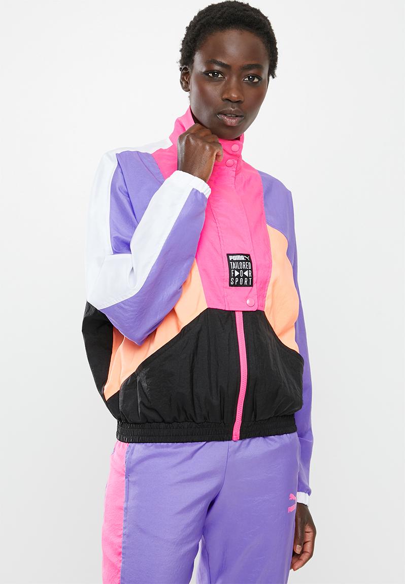 Retro track jacket - pink PUMA Hoodies, Sweats & Jackets | Superbalist.com