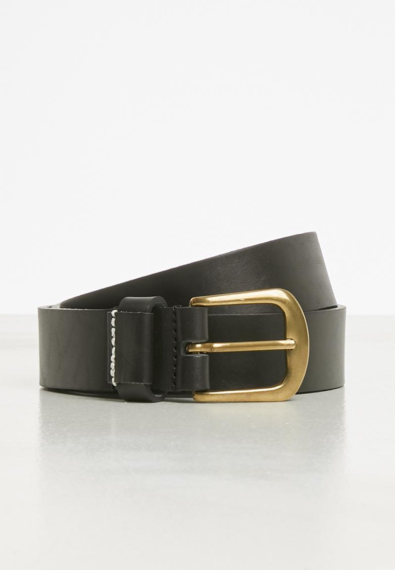 Ivan leather belt - black MANGO Belts | Superbalist.com