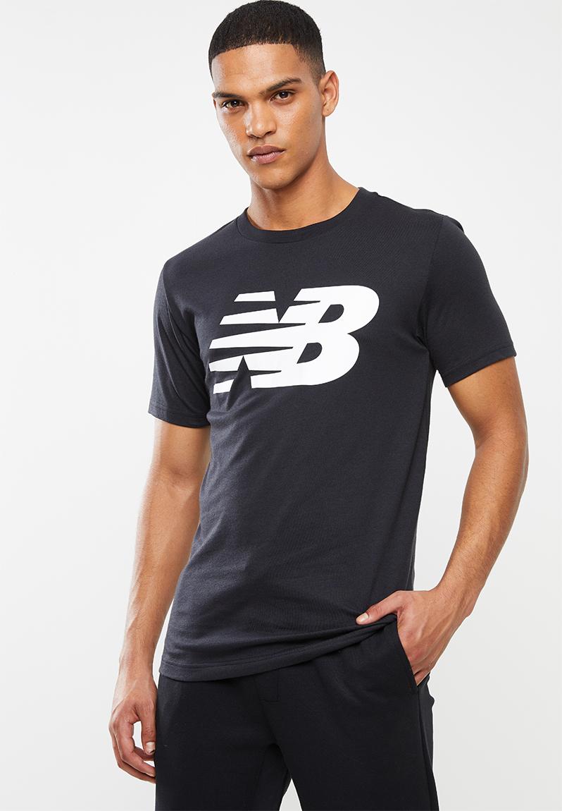 Classic new balance short sleeve tee - black New Balance T-Shirts ...