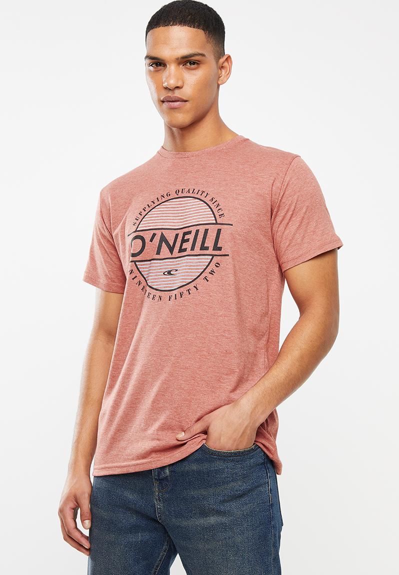 Brown short sleeve tee - rust red O'Neill T-Shirts & Vests ...