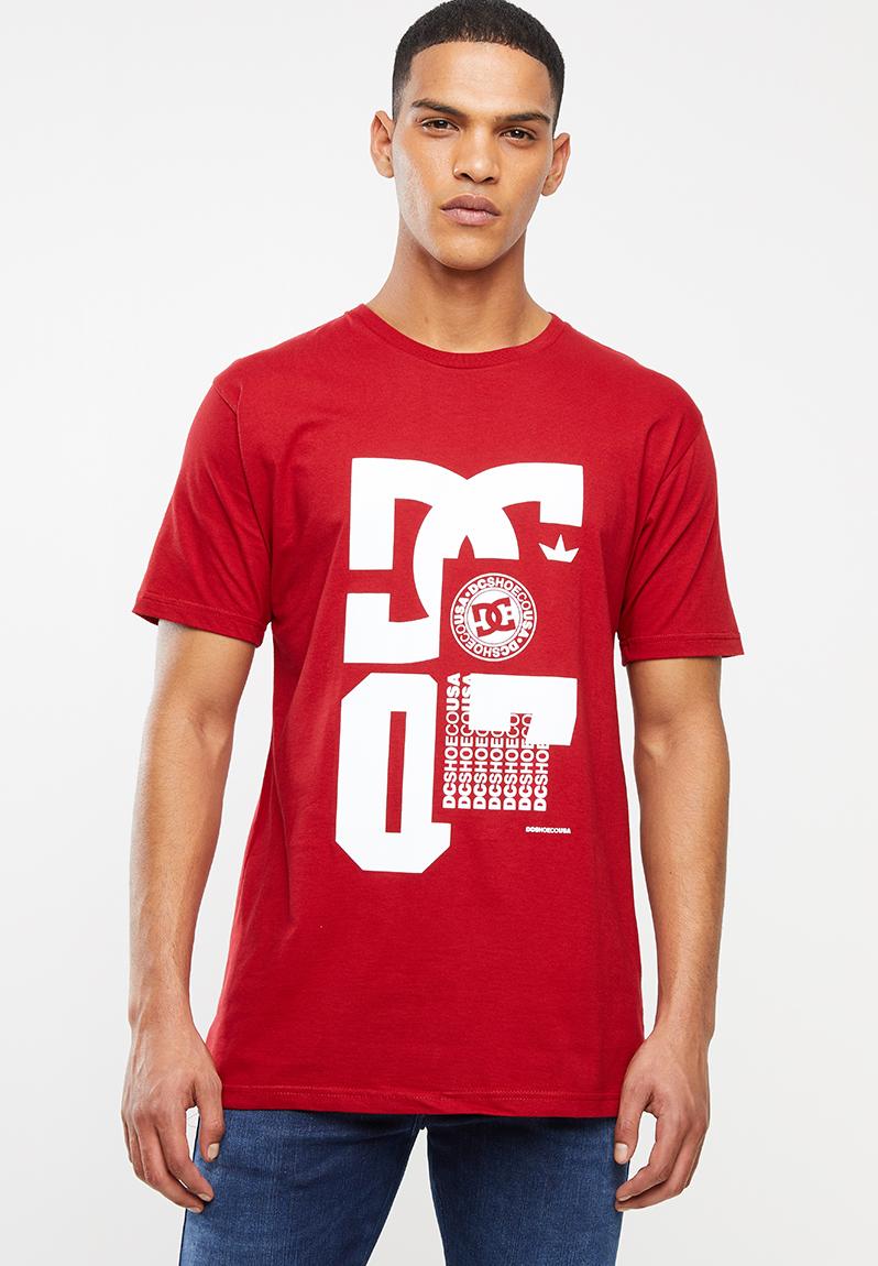 Chili pepper logo tee - red DC T-Shirts & Vests | Superbalist.com