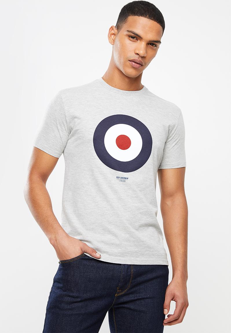 Target tee - grey 1 Ben Sherman T-Shirts & Vests | Superbalist.com