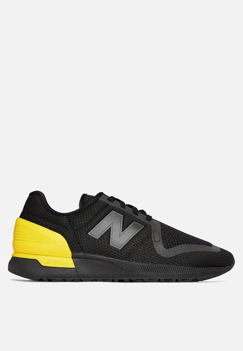 new balance 247 black solar yellow