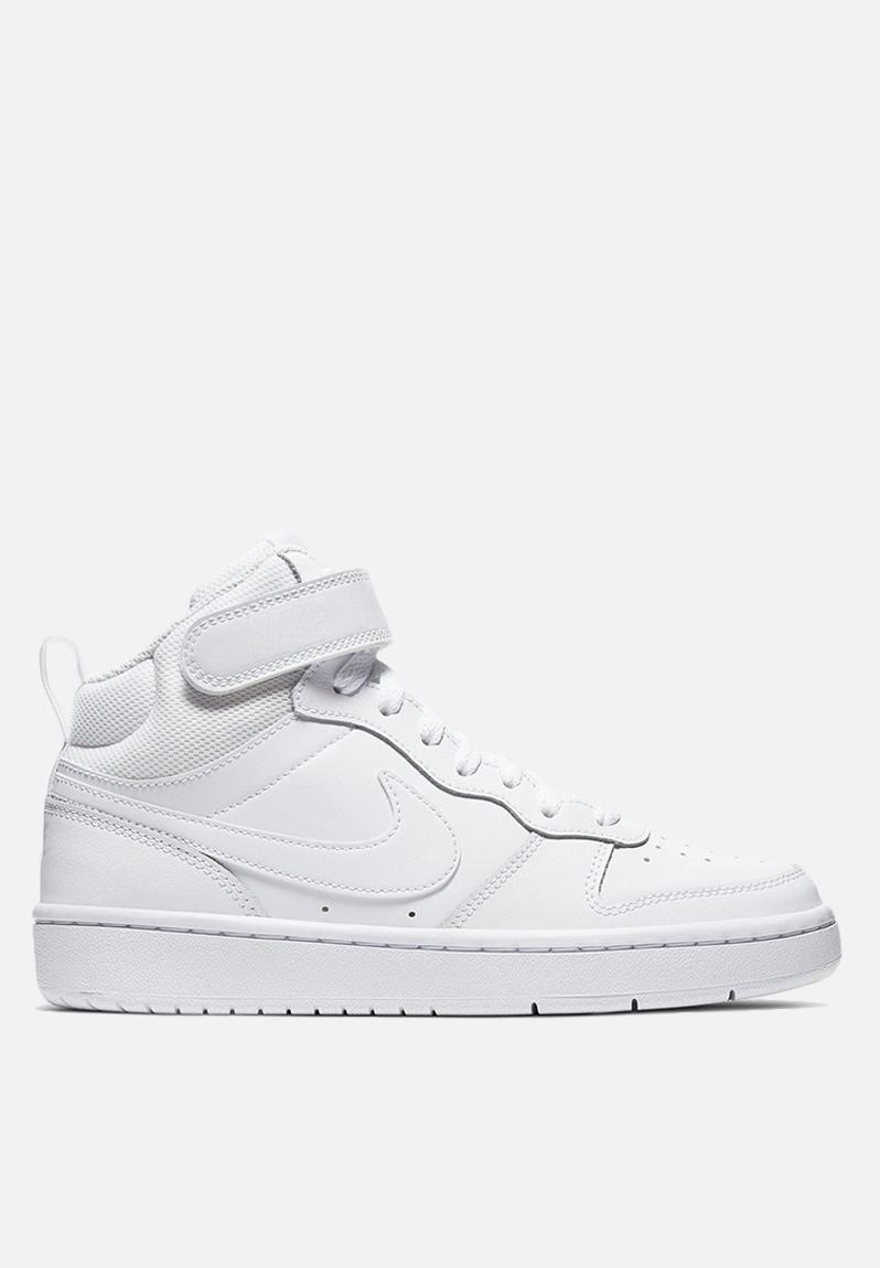 Nike Court Borough mid 2 - CD7782-100 - white/white-white Nike Shoes ...
