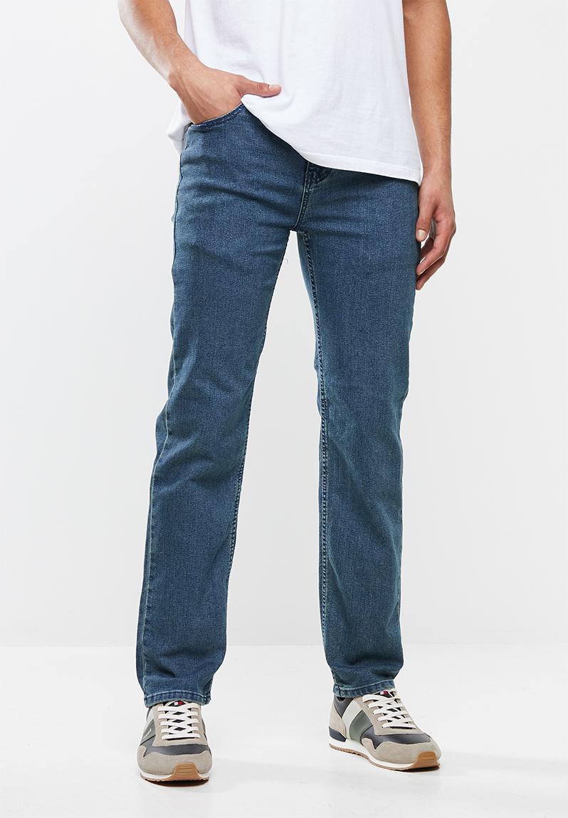 Basic straight leg jeans - mid blue JEEP Jeans | Superbalist.com