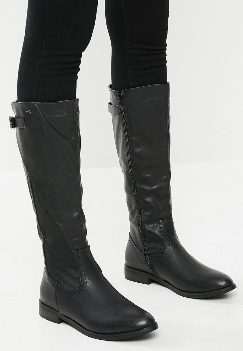 Ranger boot - black Miss Black Boots | Superbalist.com
