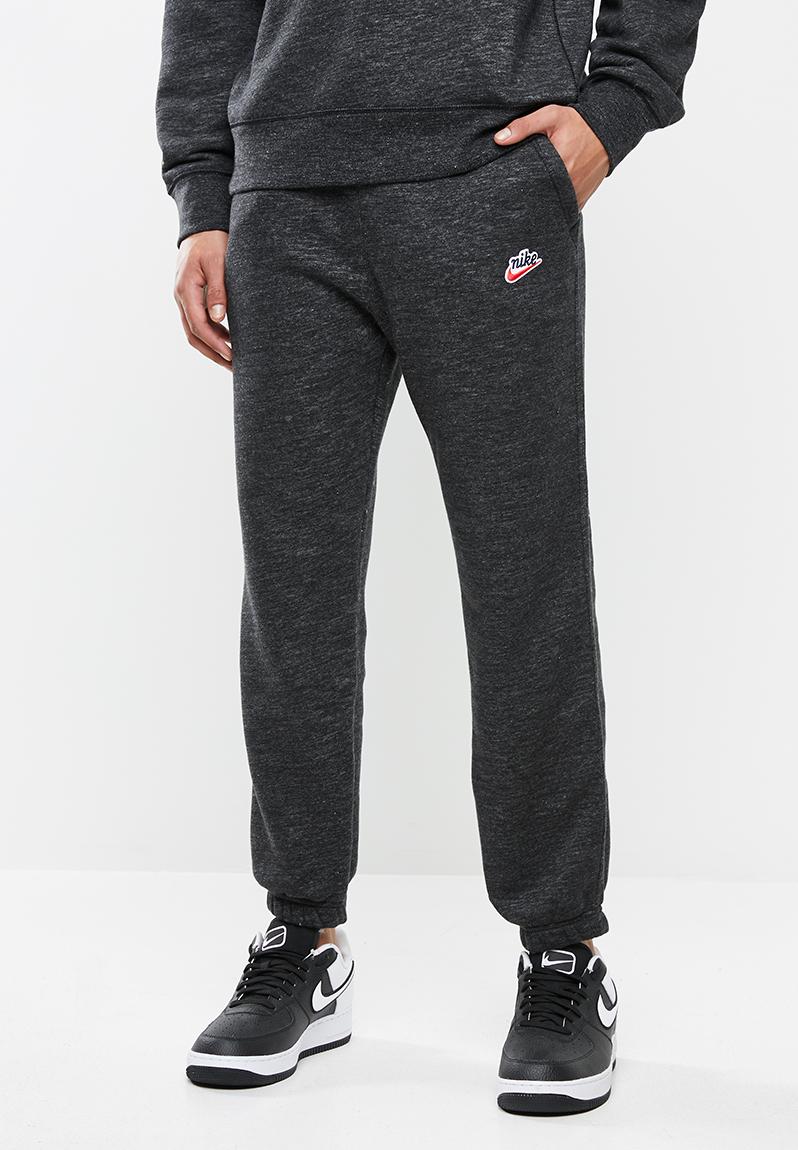 Nsw heritage jogger - black/htr/sail Nike Sweatpants & Shorts ...