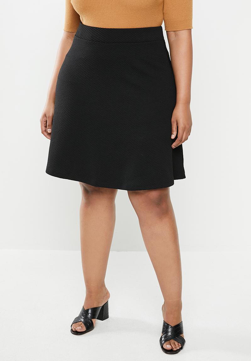 Favorite knee skirt - black Carmakoma Bottoms & Skirts | Superbalist.com