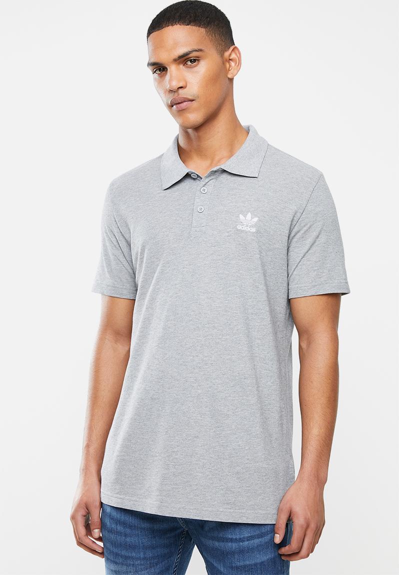 Pique polo - grey adidas Originals T-Shirts | Superbalist.com