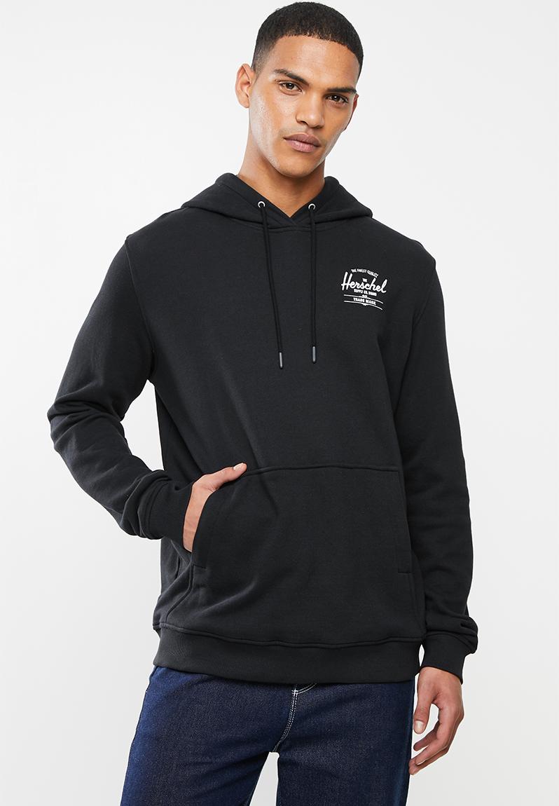 Pull over hoodie - black Herschel Supply Co. Hoodies & Sweats ...