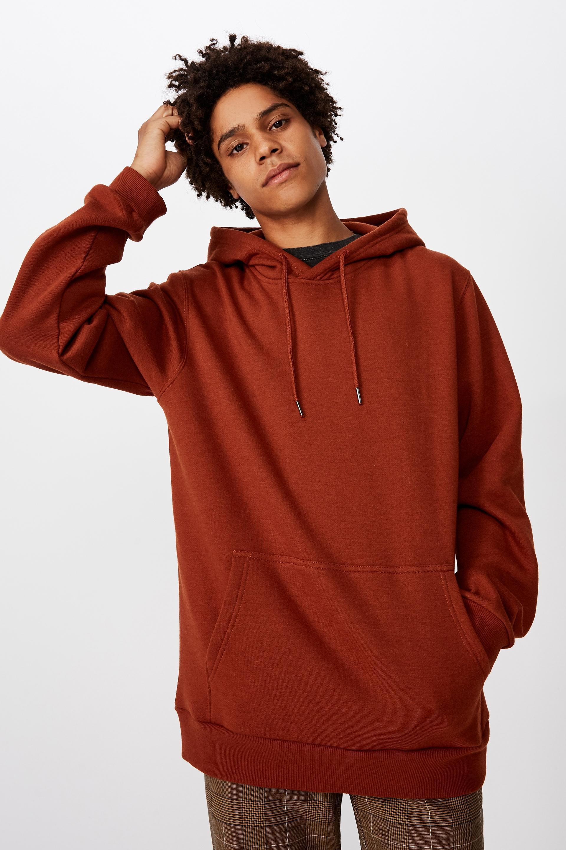 Basic hoodie - rust Factorie Hoodies & Sweats | Superbalist.com