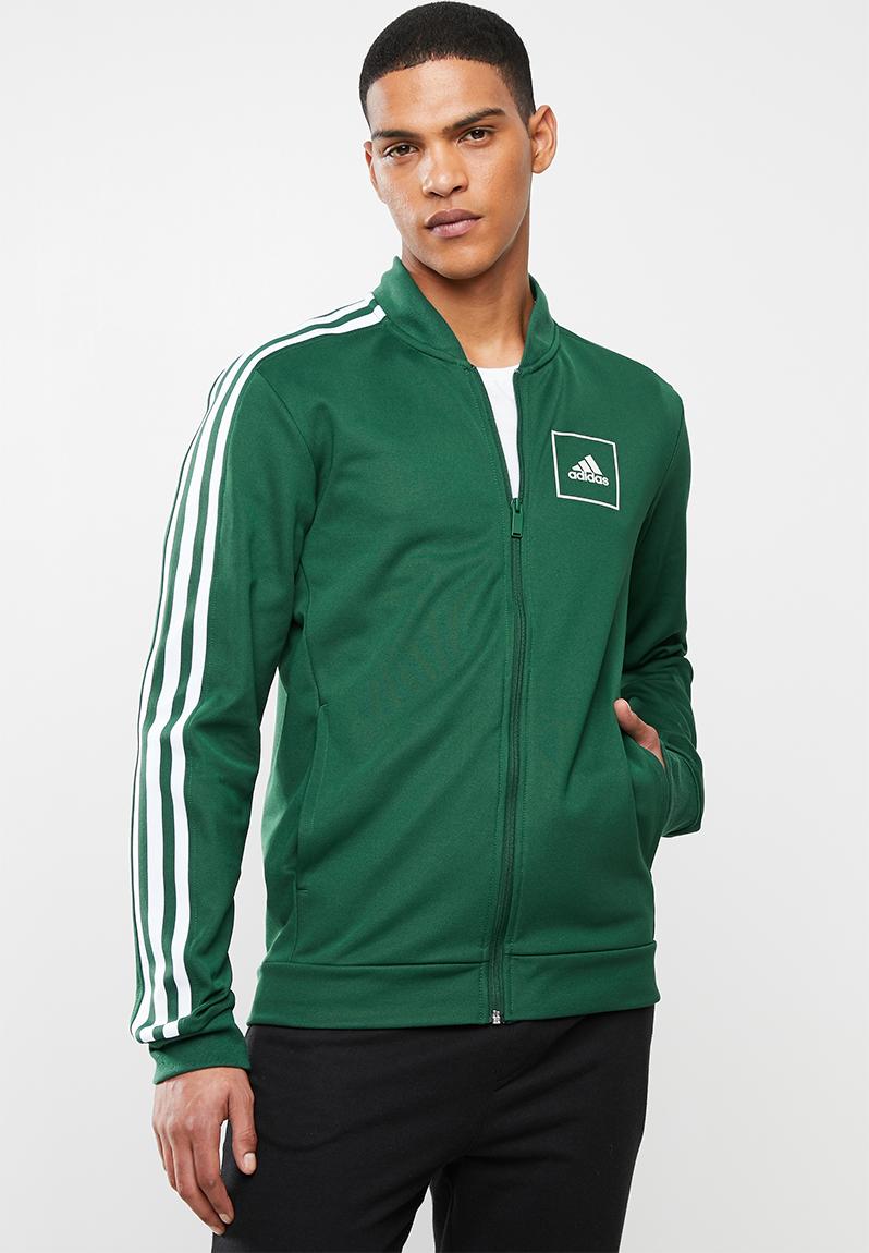 Aac tracktop - green adidas Performance Hoodies, Sweats & Jackets ...